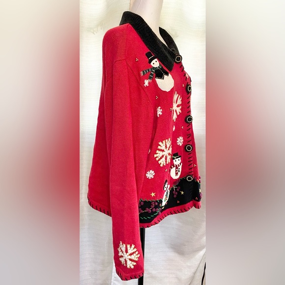 Designers Originals Studio Vintage Christmas Sweater - Picture 4 of 13